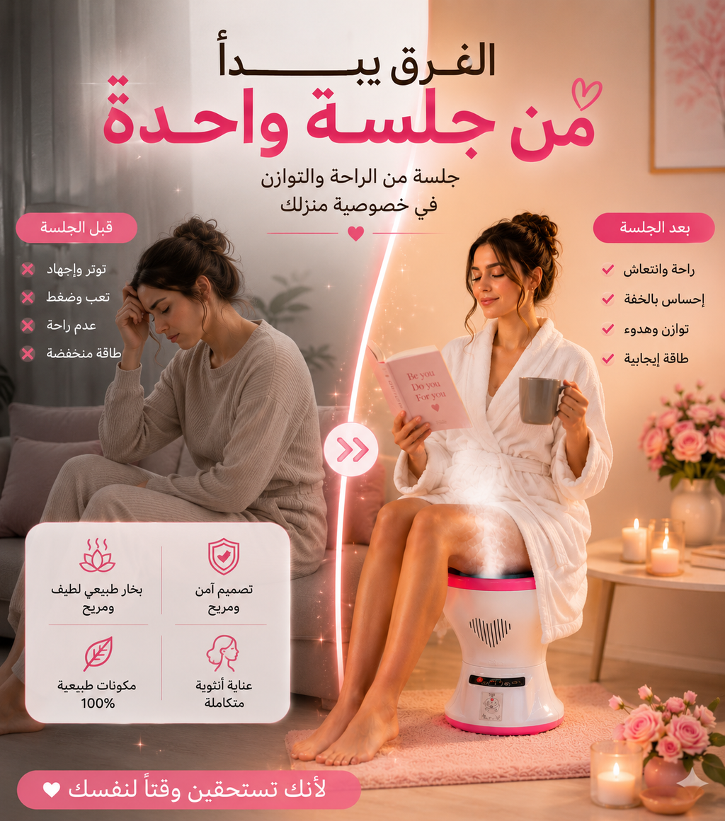 Women’s Herbal Steam Spa Chair – Natural Vaginal Steam Therapy Seat